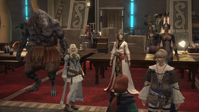 Illustration for article titled Final Fantasy XIV's First Bunny Person Is A Familiar Face